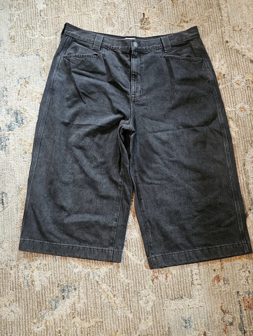 Madewell Baggy Denim Coulottes Sz 32 With 19" Inseam